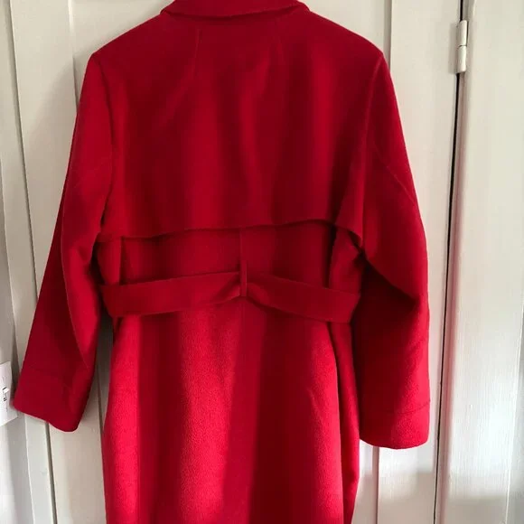 J Crew Wrap Coat - Picture 2 of 5